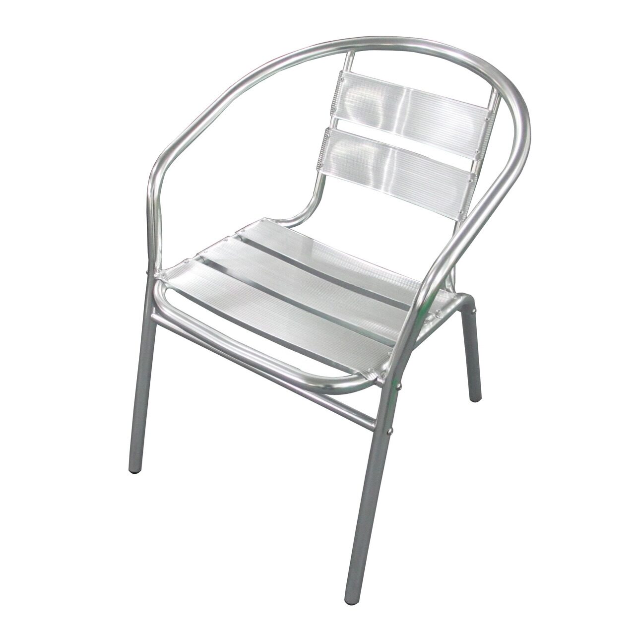 Кресло алюминиевое, 54x57x73 см