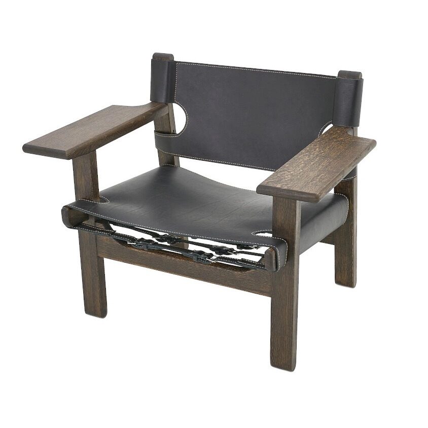 Кресло Сенатор с мягкой сидушкой из натуральной кожи